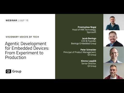 On-Demand Webinar: Agentic Development for Embedded Devices: From Experiment to Production