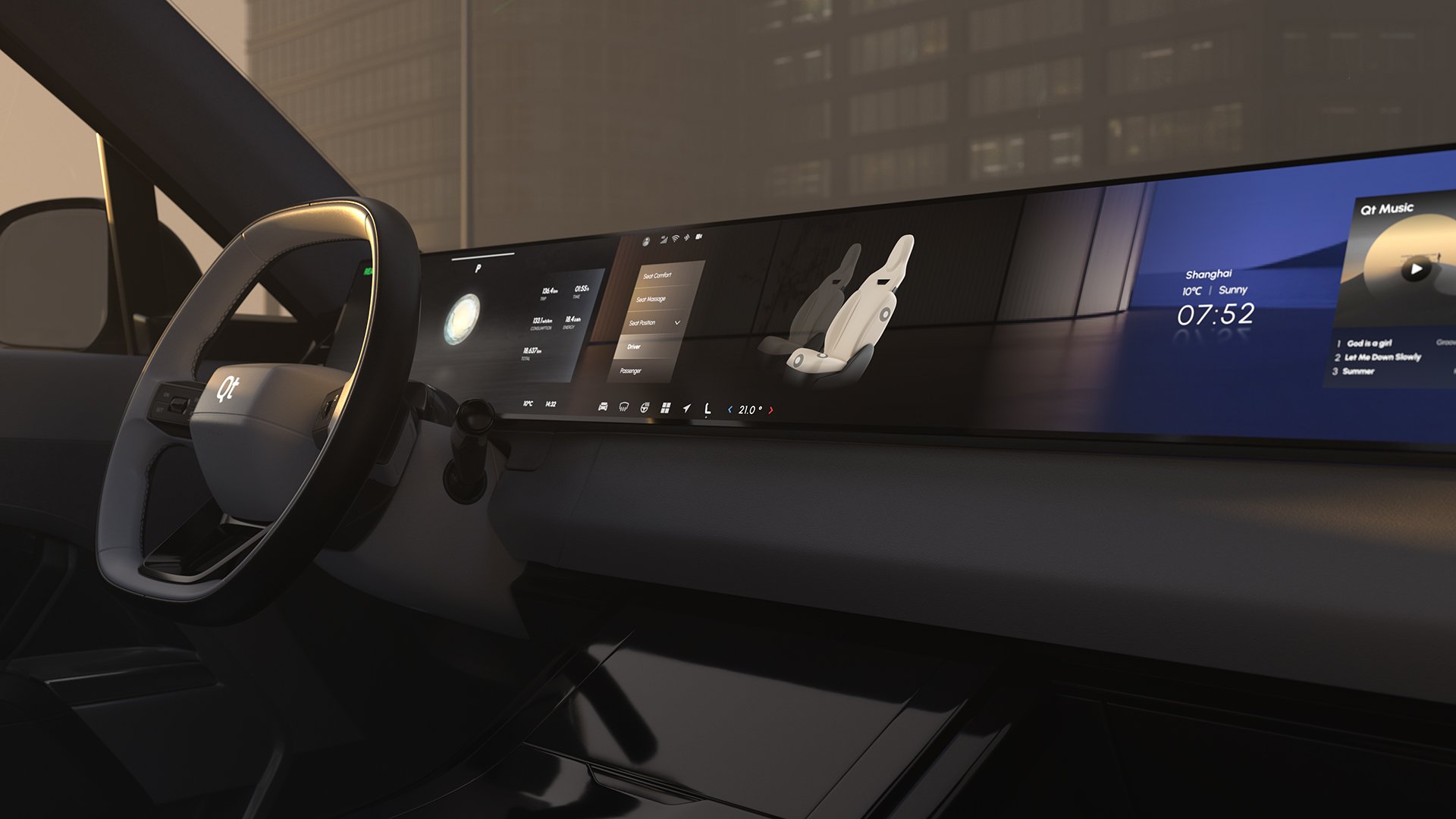 Outpace 全景 3D 座舱体验