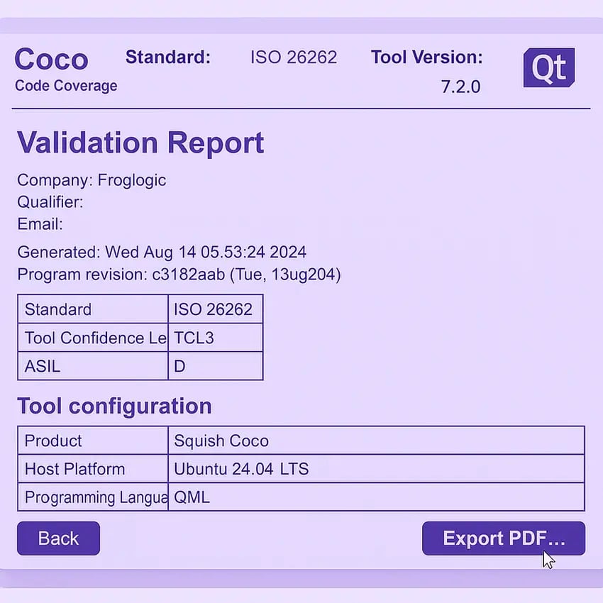 tool qualification