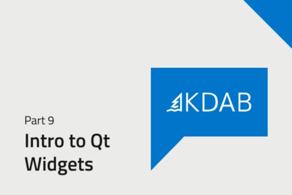 Introduction to Qt Widgets: Part 9