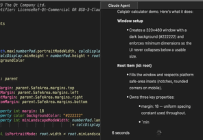 Qt Creator featuring agentic AI support