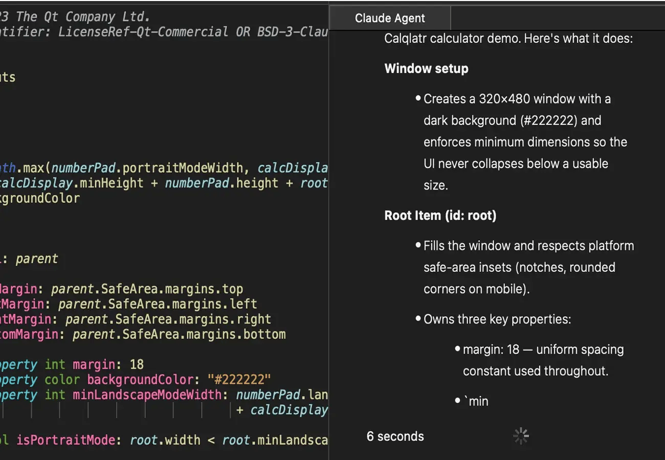 QtCreatorIDE-HighlightAgenticAISupport-1300-900